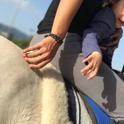 Ejercicios físicos a caballo